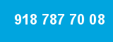918 787 70 08 918 787 70 08
